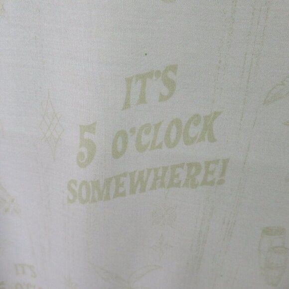 Big Dogs Hula Cocktail Shirt Size 4X Border Print Hawaiian Aloha - Picture 5 of 13